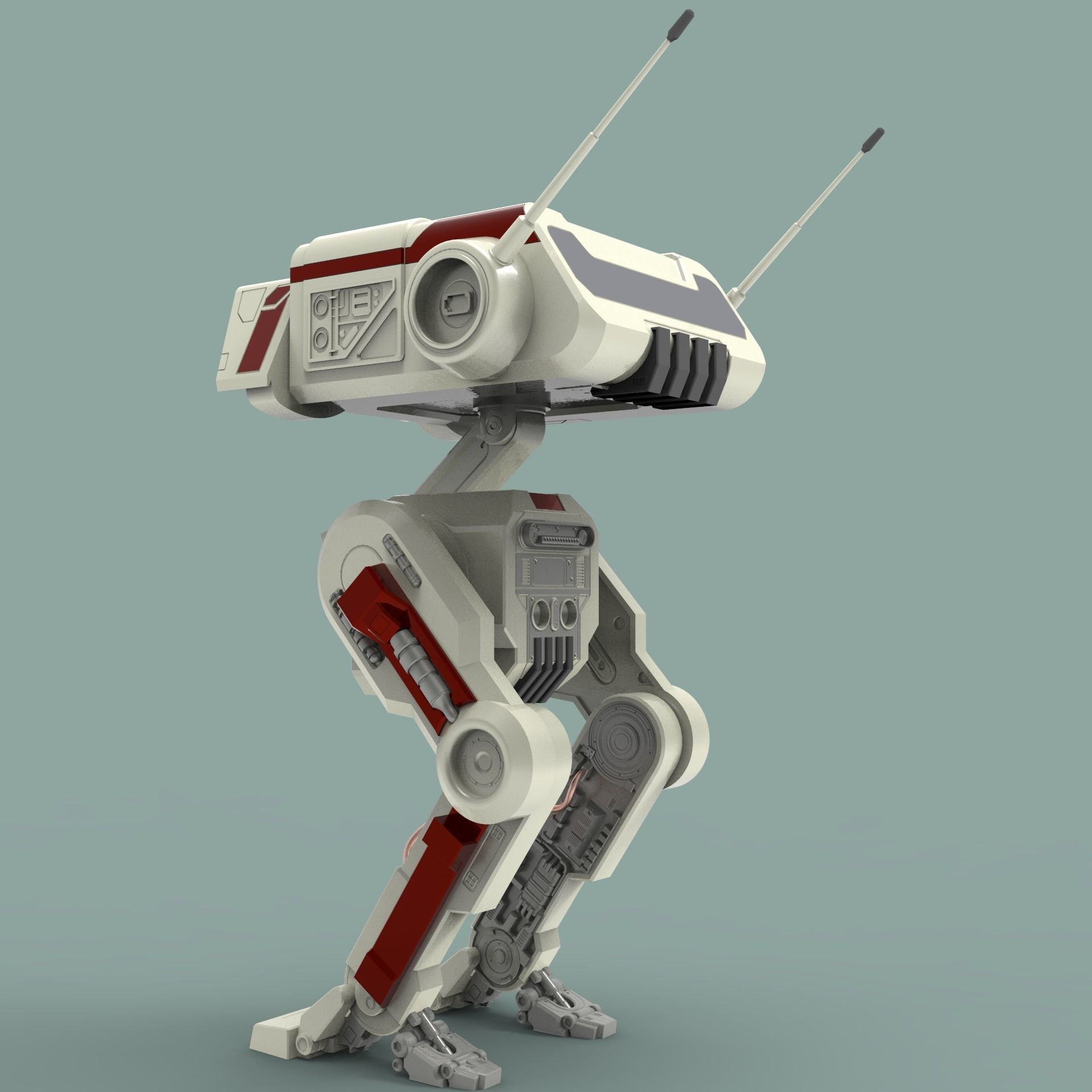 BD-1 ROBOT STATIC VERSION 3D print model_3