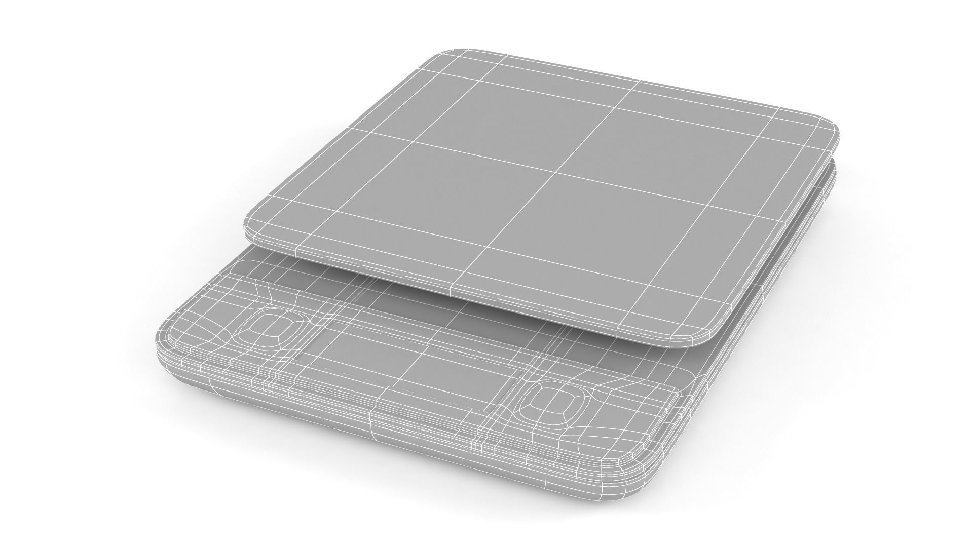 Kitchen Scale 3D model_5