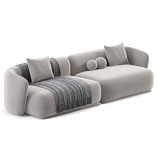 RENE Sofa By Meridiani 3D model 7