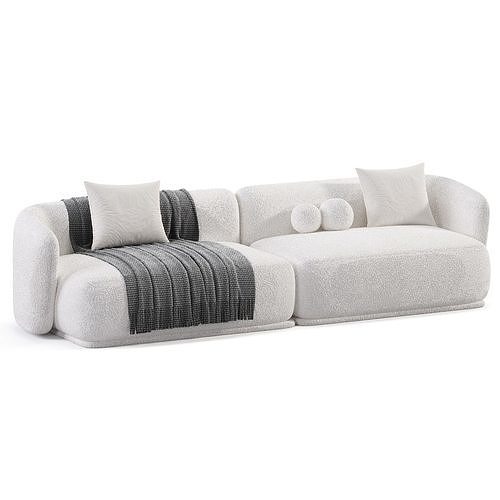 RENE Sofa By Meridiani 3D model 4