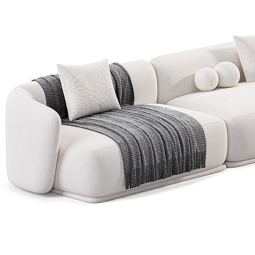 RENE Sofa By Meridiani 3D model 3
