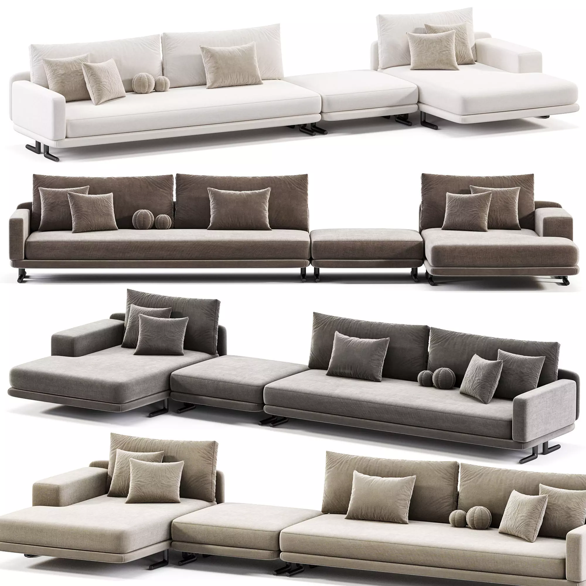 Poliform Mondrian Sofa Free 3D model