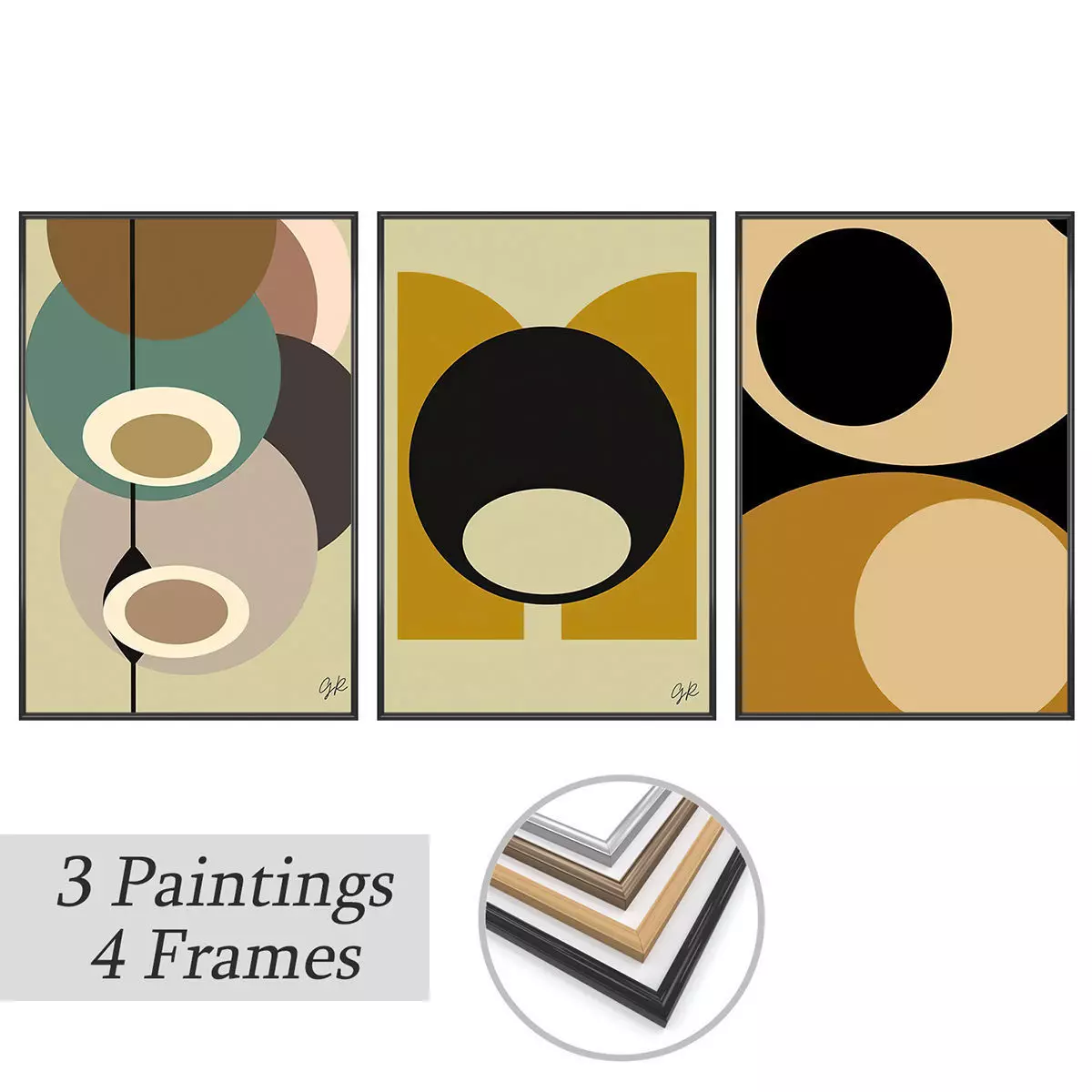 Wall Art Set 4138 3D model_0