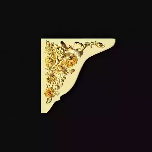 Central decor ornament for furniture