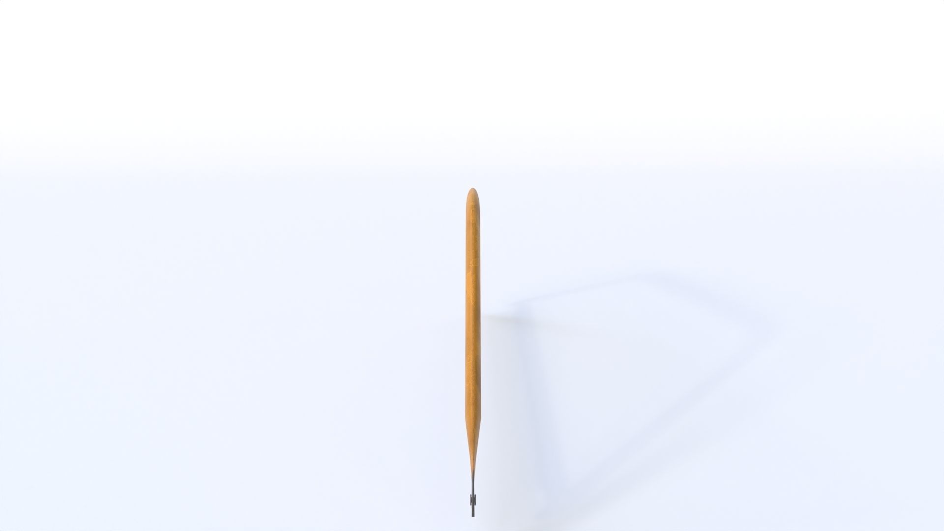 Hand Saw Low-poly 3D model_8