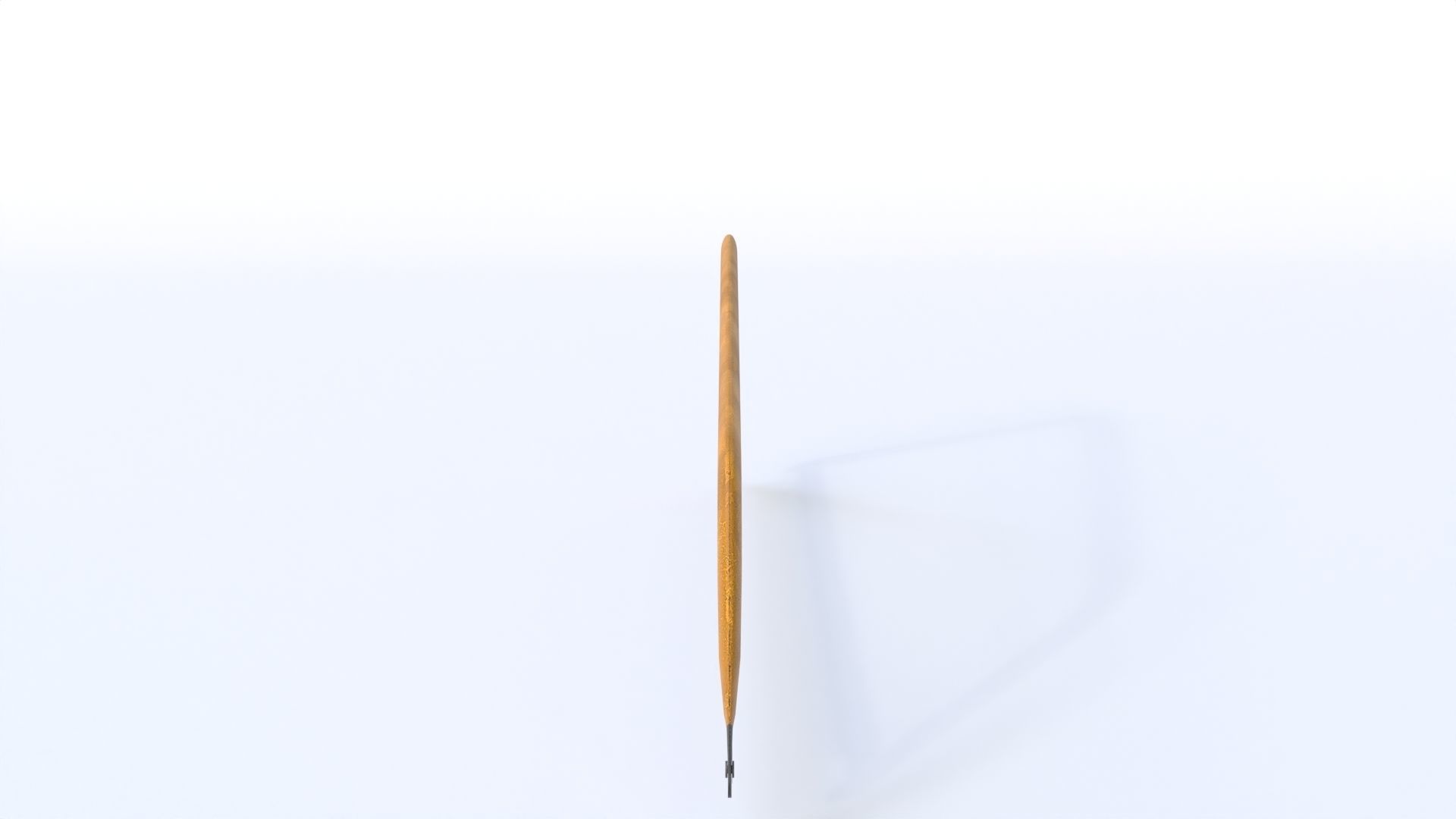 Hand Saw Low-poly 3D model_4