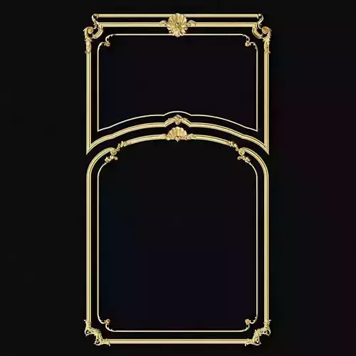 Central decor ornament for furniture