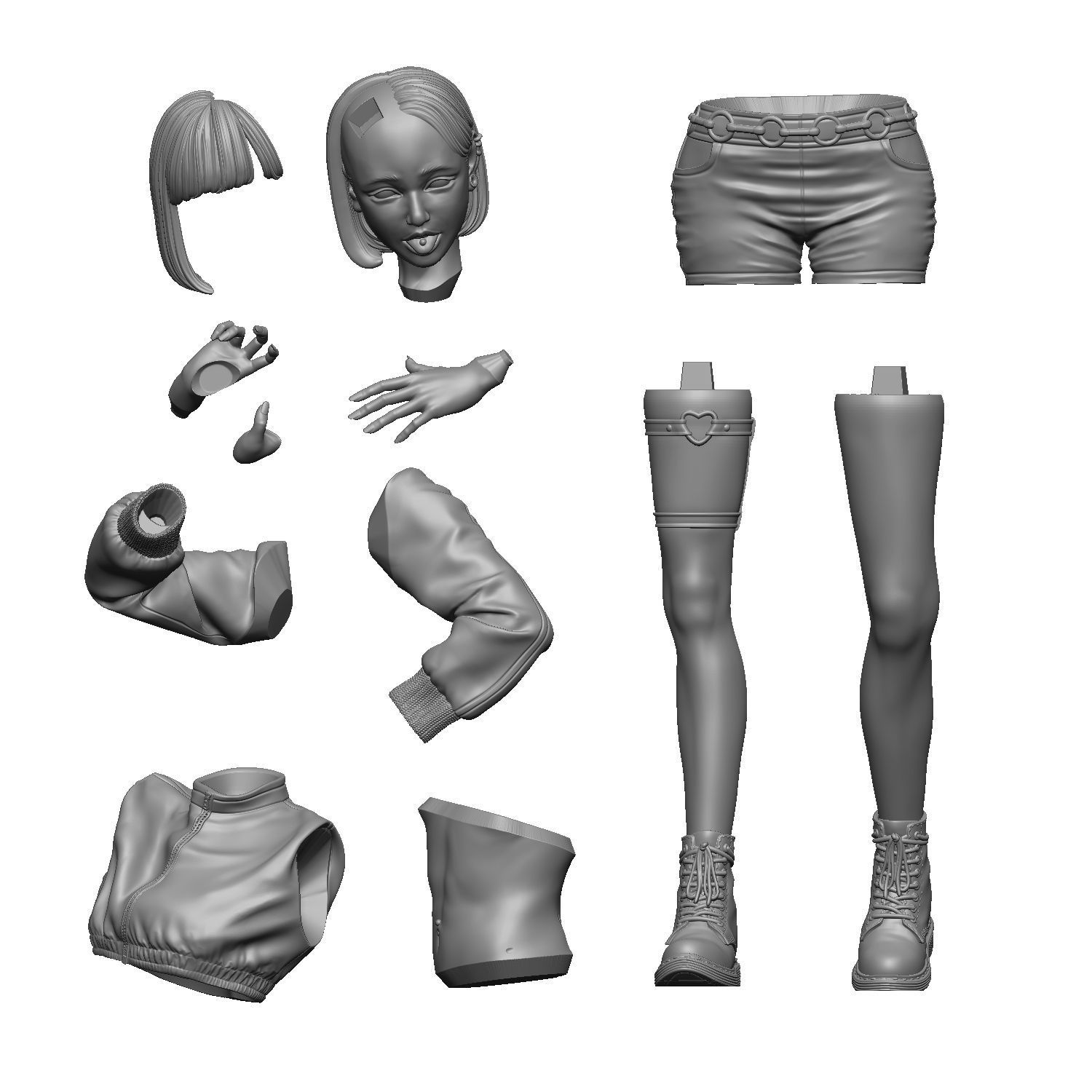 Emiry Digital FIgure Data 3D print model_2