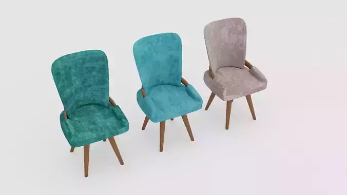  Dining Chair 3D model
