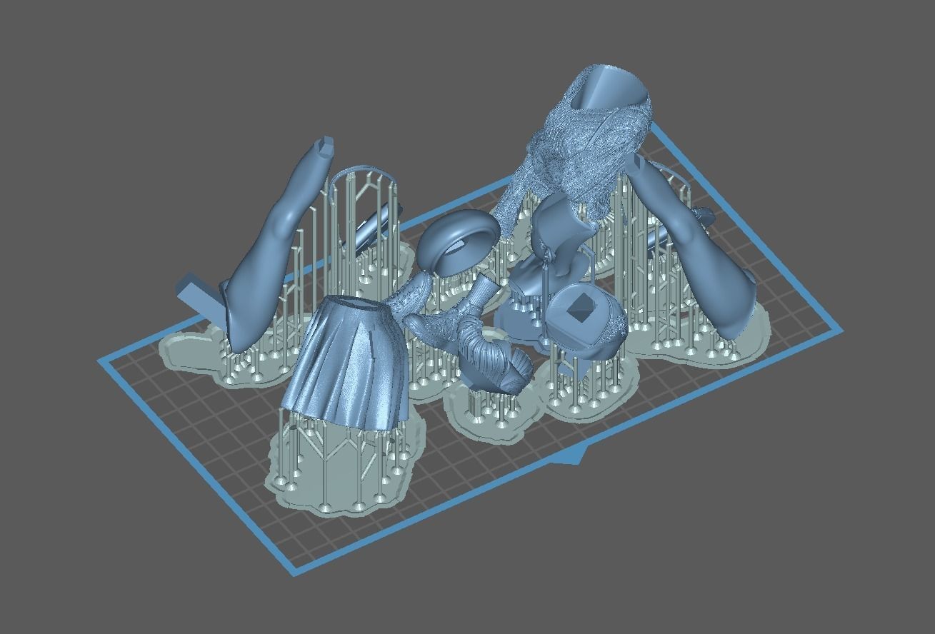 Yuki Digital FIgure Data 3D print model_3