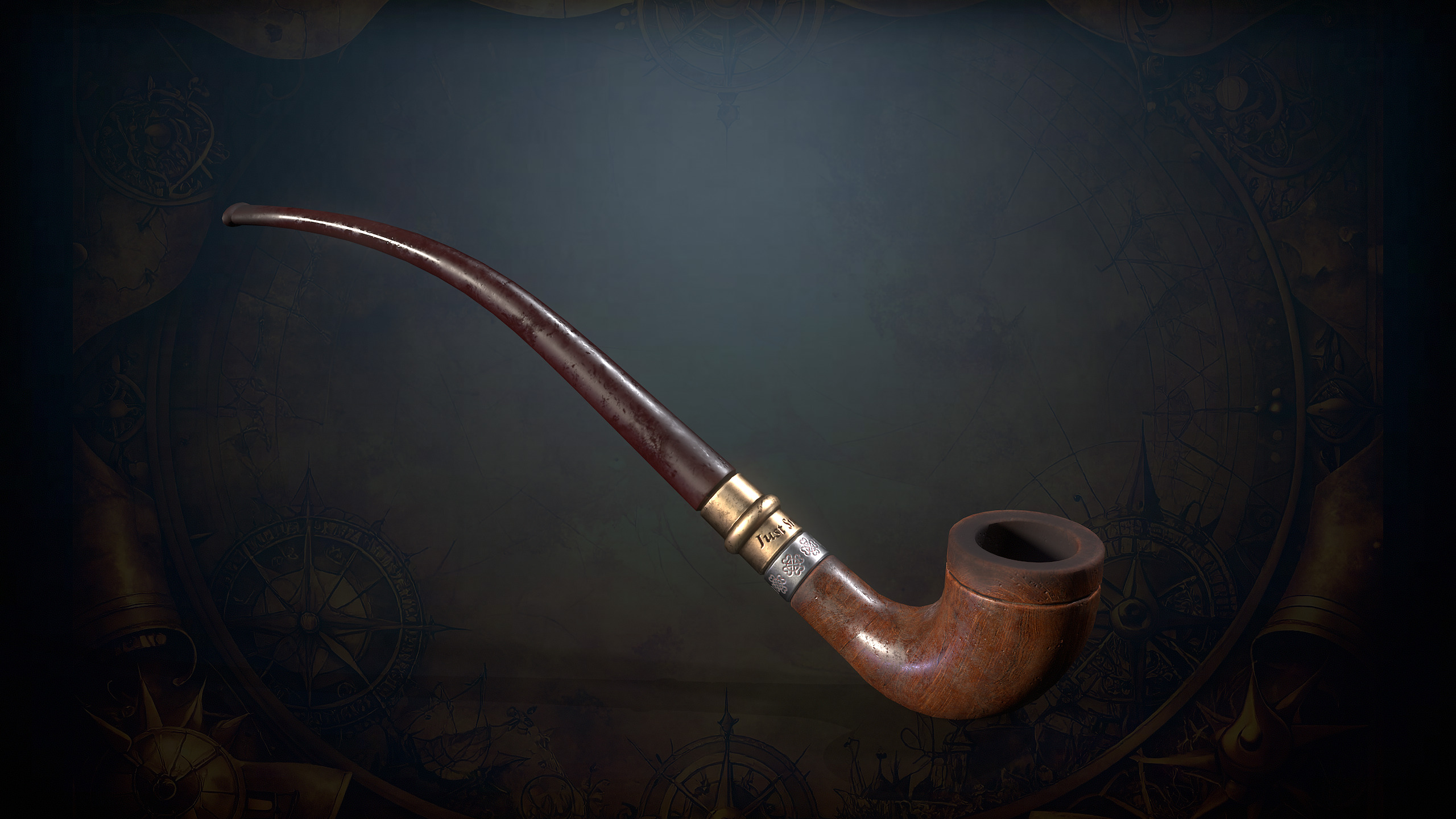 Alchemy Magic Lab Low-poly 3D model_22