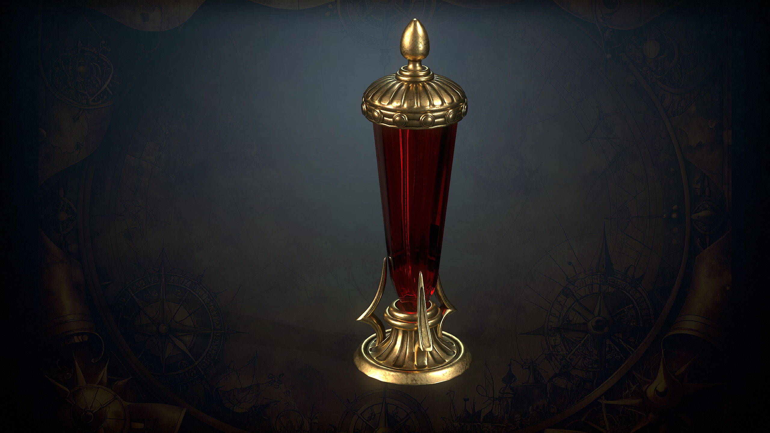 Alchemy Magic Lab Low-poly 3D model_31