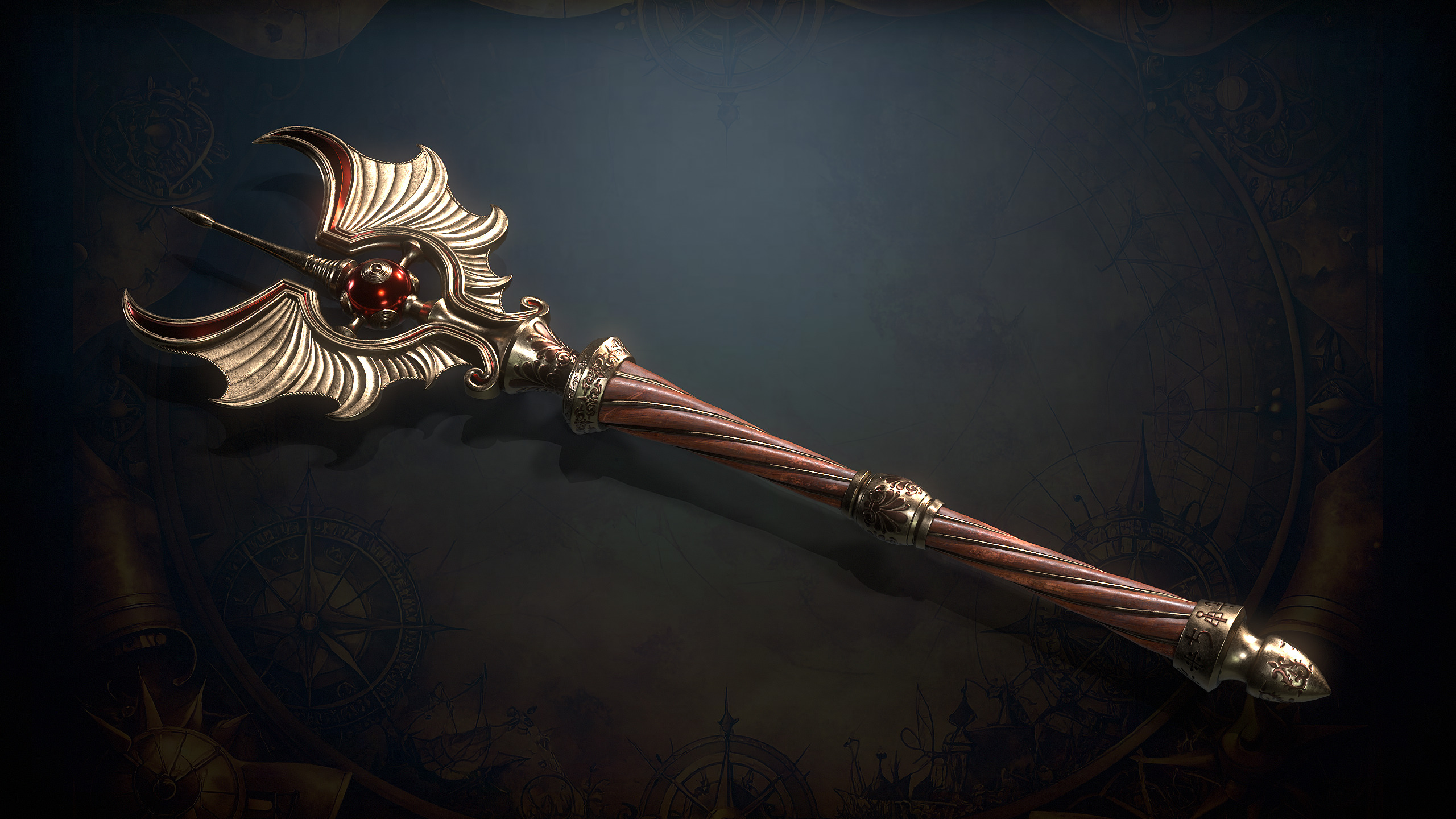 Alchemy Magic Lab Low-poly 3D model_23