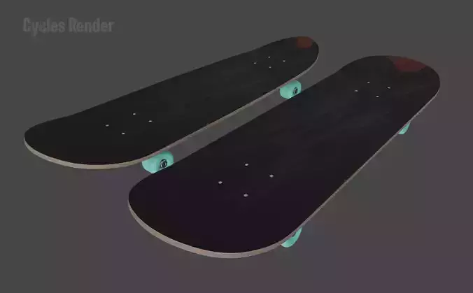Skateboard 3D model