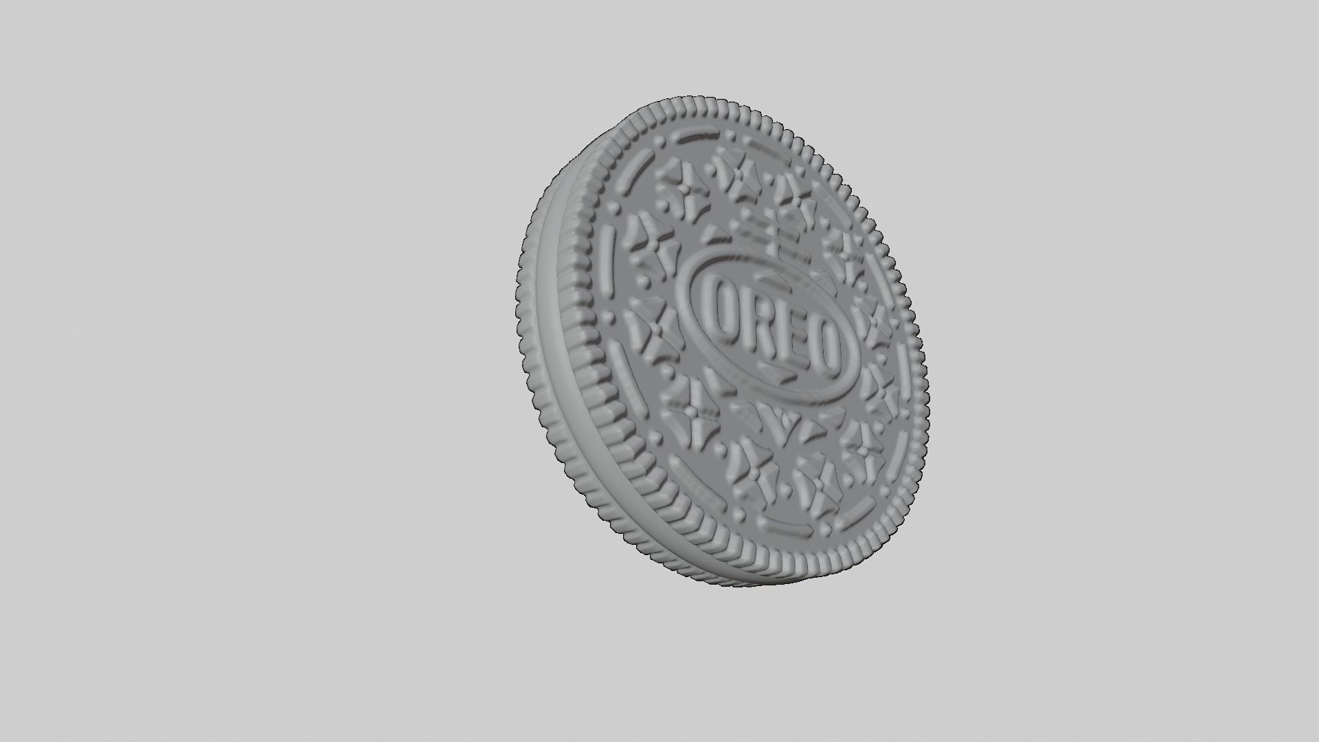 Oreo Biscuit  3D model_4