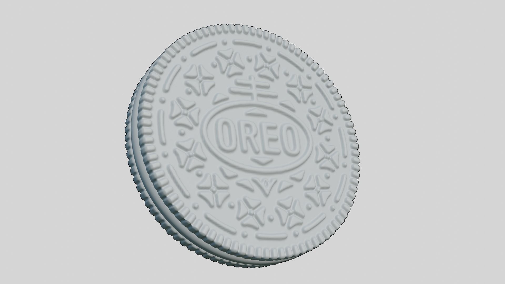 Oreo Biscuit  3D model_1