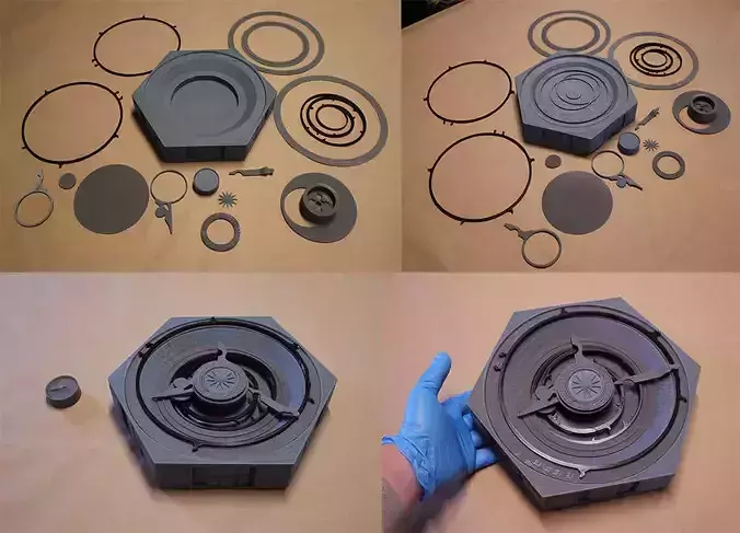 Indiana Jones DIAL OF DESTINY Archimedes Dial  3D print model