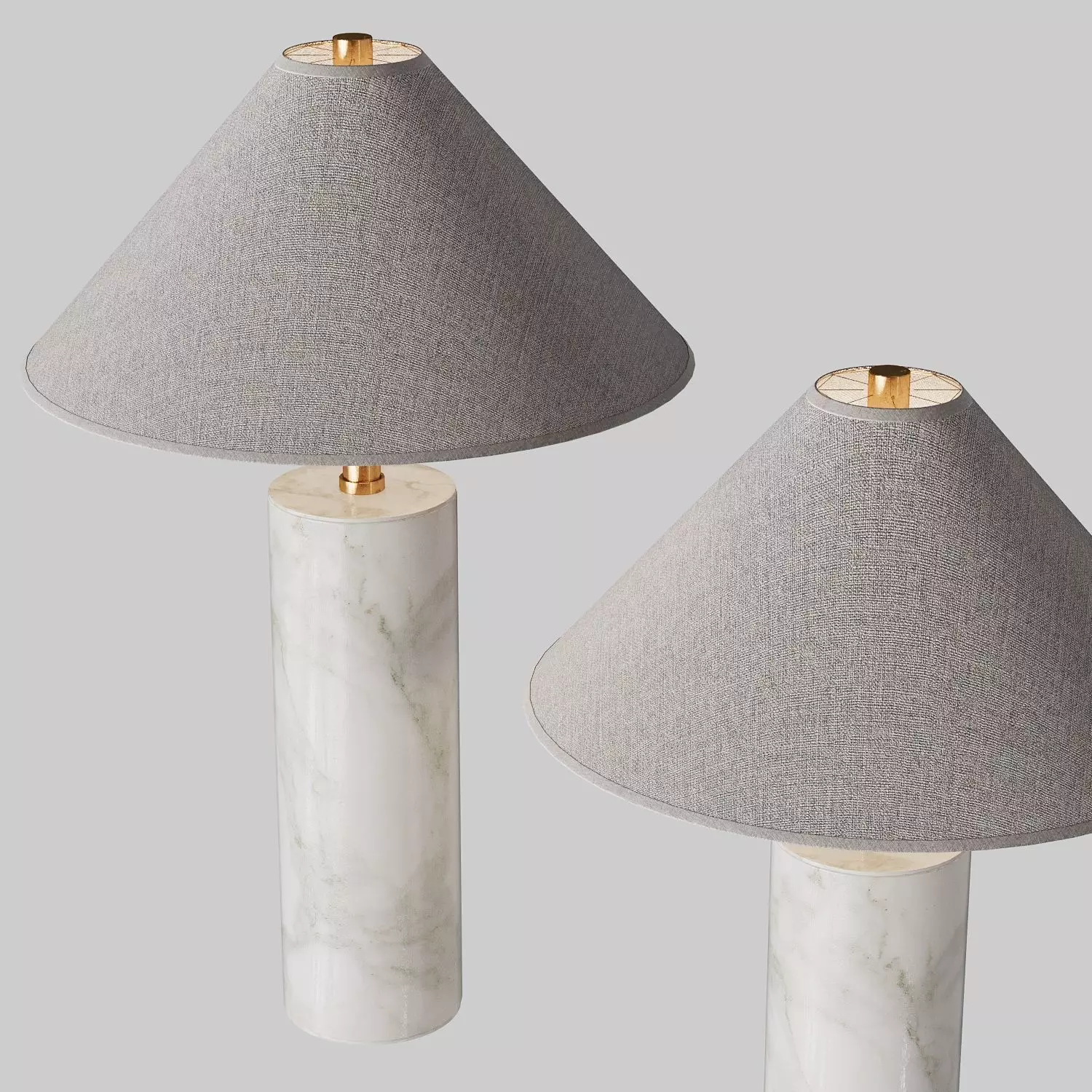 Adelaide Marble Table Lamp 3d Models 3D model