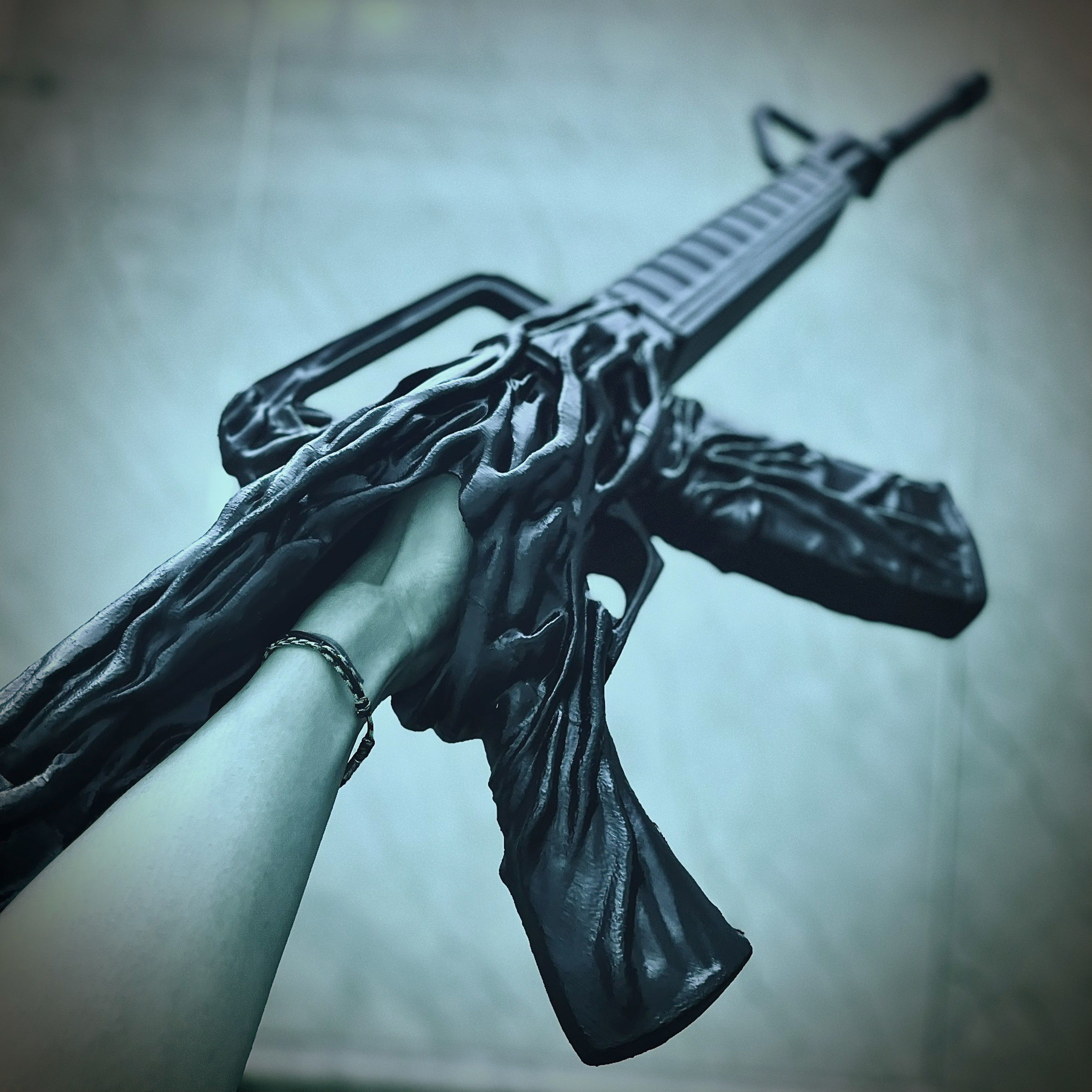 Aki Devil Gun Blade Arm Gun - Chainsawman Cosplay 3D print model_15