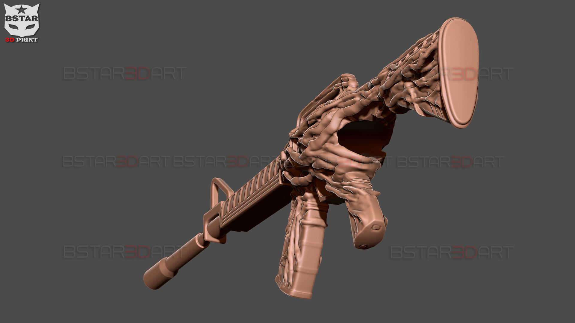 Aki Devil Gun Blade Arm Gun - Chainsawman Cosplay 3D print model_34
