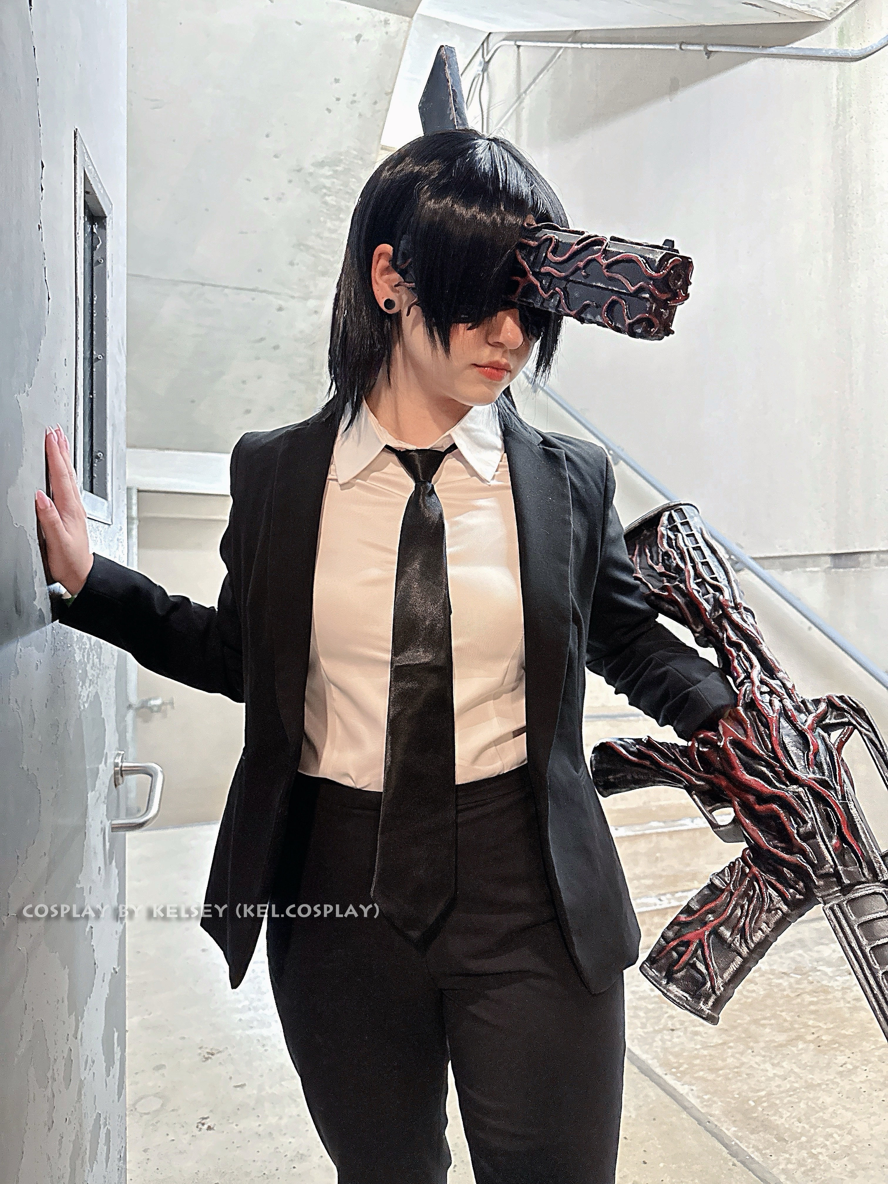 Aki Devil Gun Blade Arm Gun - Chainsawman Cosplay 3D print model_13