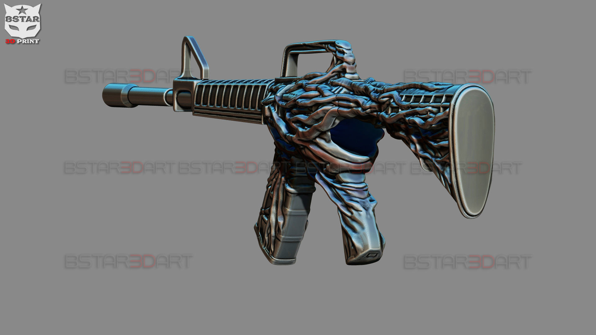 Aki Devil Gun Blade Arm Gun - Chainsawman Cosplay 3D print model_27