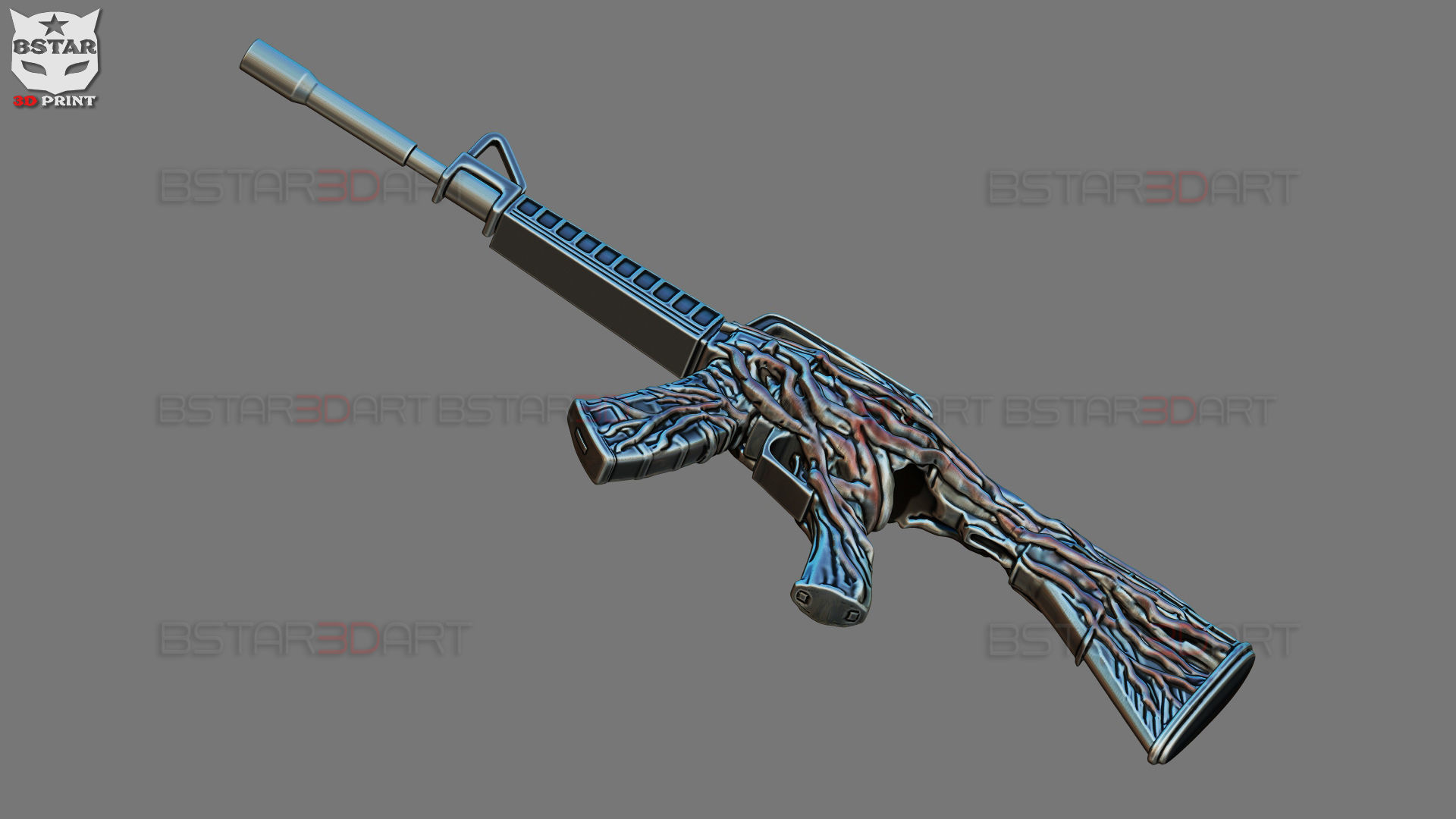 Aki Devil Gun Blade Arm Gun - Chainsawman Cosplay 3D print model_30