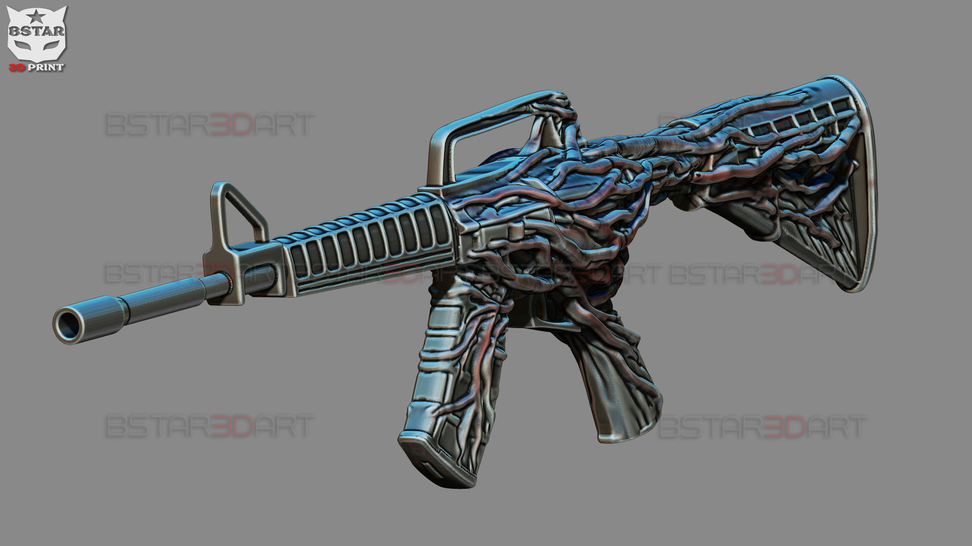 Aki Devil Gun Blade Arm Gun - Chainsawman Cosplay 3D print model_26