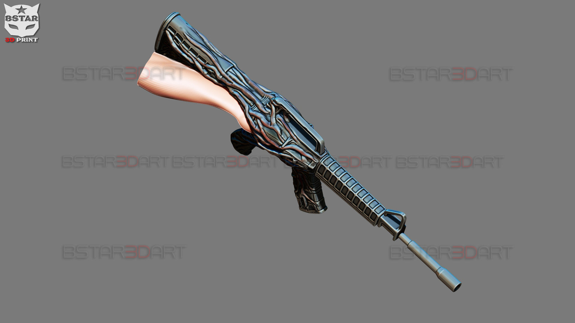 Aki Devil Gun Blade Arm Gun - Chainsawman Cosplay 3D print model_25