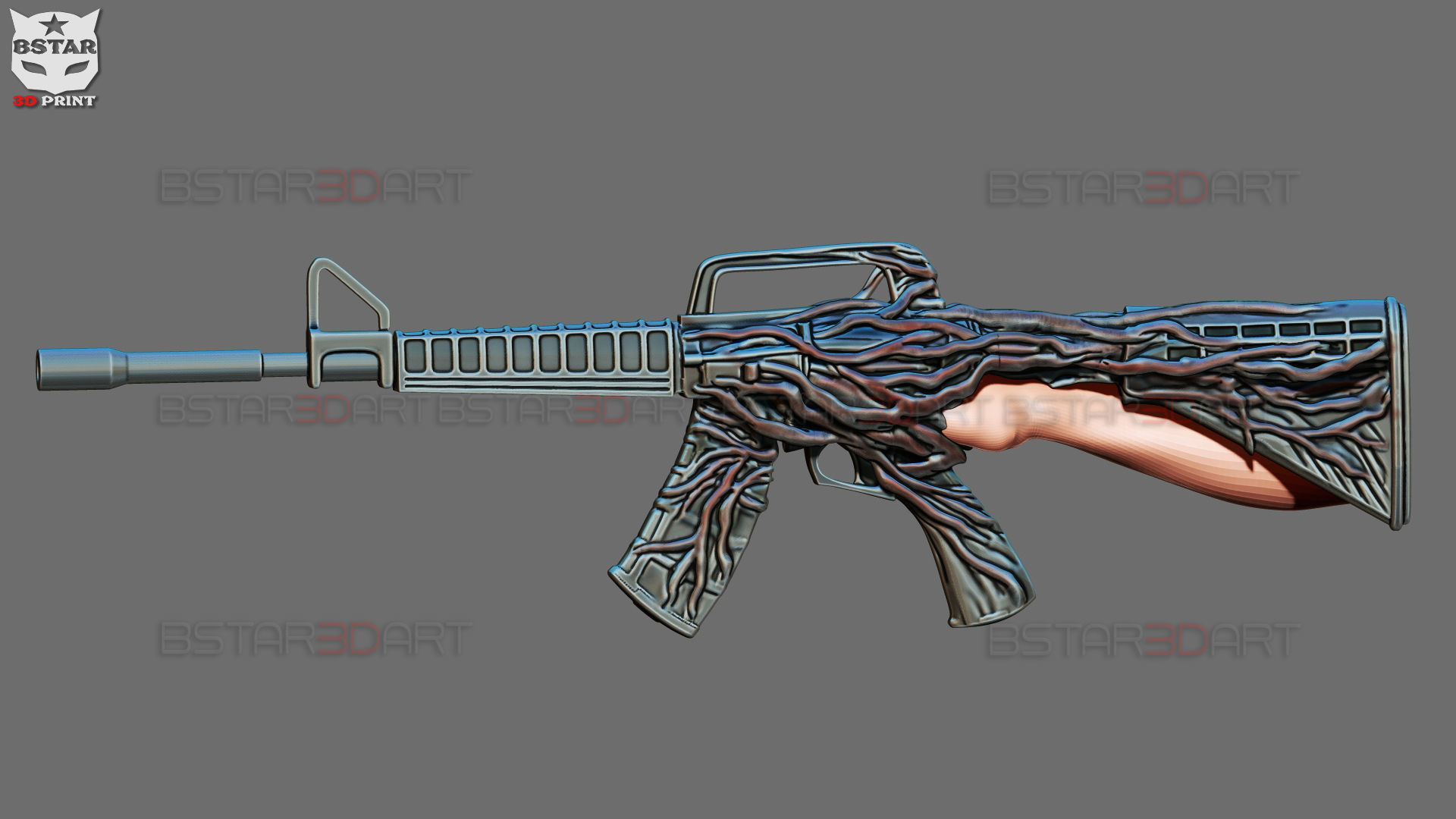 Aki Devil Gun Blade Arm Gun - Chainsawman Cosplay 3D print model_20