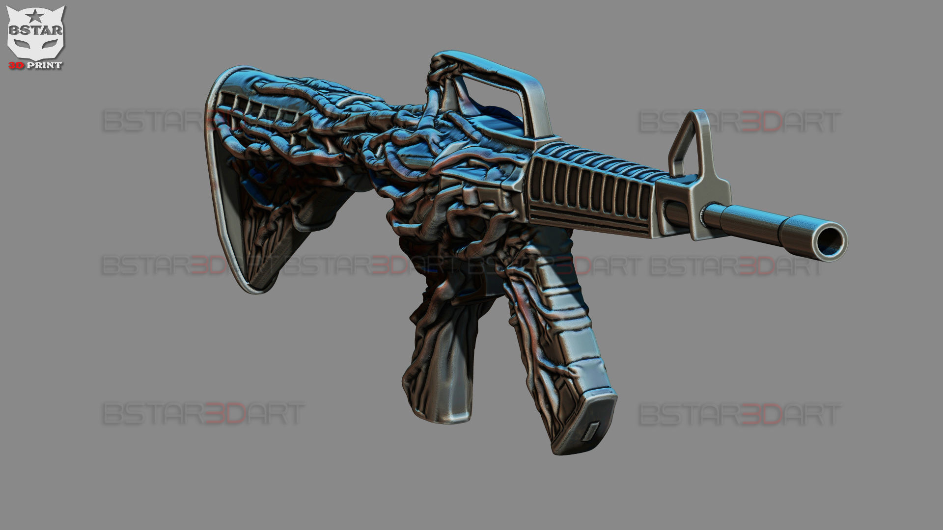 Aki Devil Gun Blade Arm Gun - Chainsawman Cosplay 3D print model_29