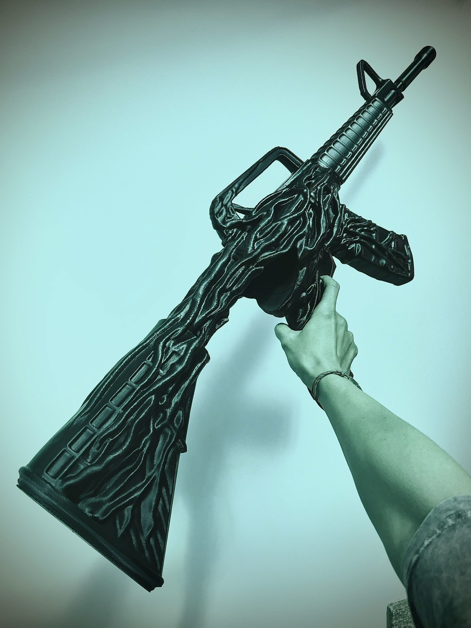 Aki Devil Gun Blade Arm Gun - Chainsawman Cosplay 3D print model_6