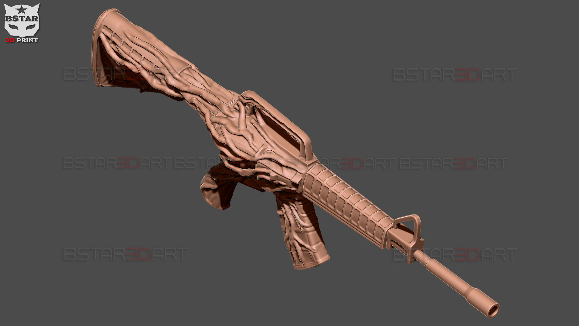Aki Devil Gun Blade Arm Gun - Chainsawman Cosplay 3D print model_37