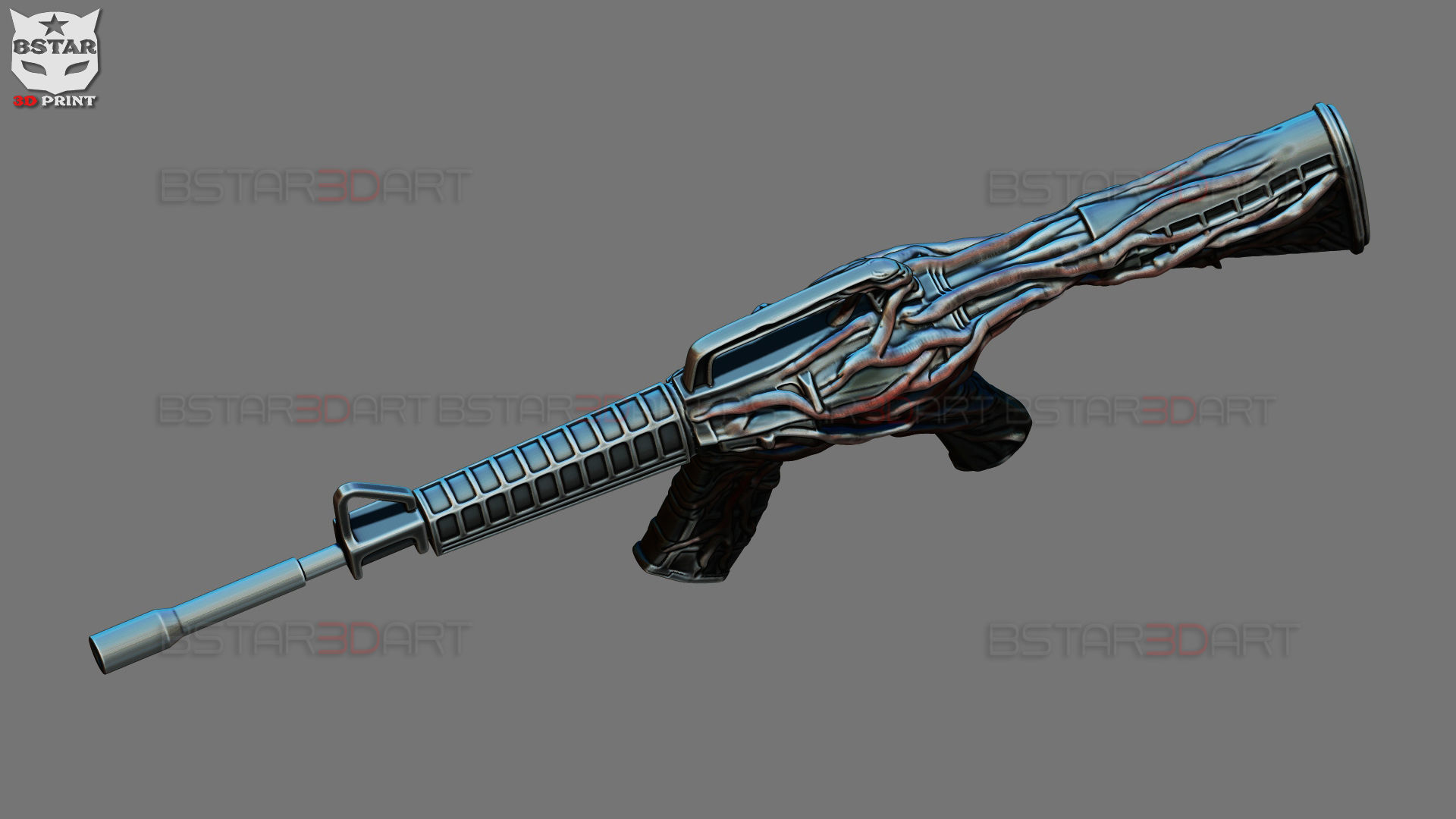 Aki Devil Gun Blade Arm Gun - Chainsawman Cosplay 3D print model_31