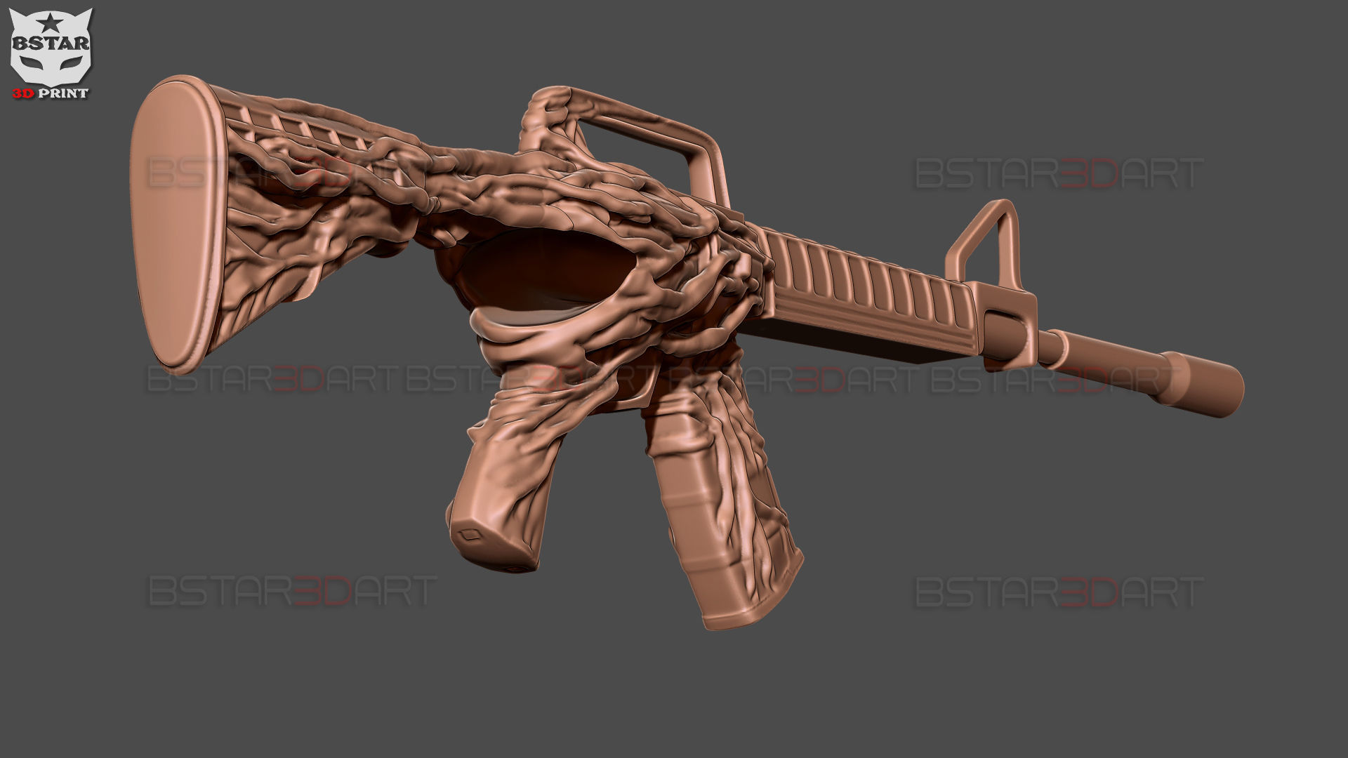 Aki Devil Gun Blade Arm Gun - Chainsawman Cosplay 3D print model_35