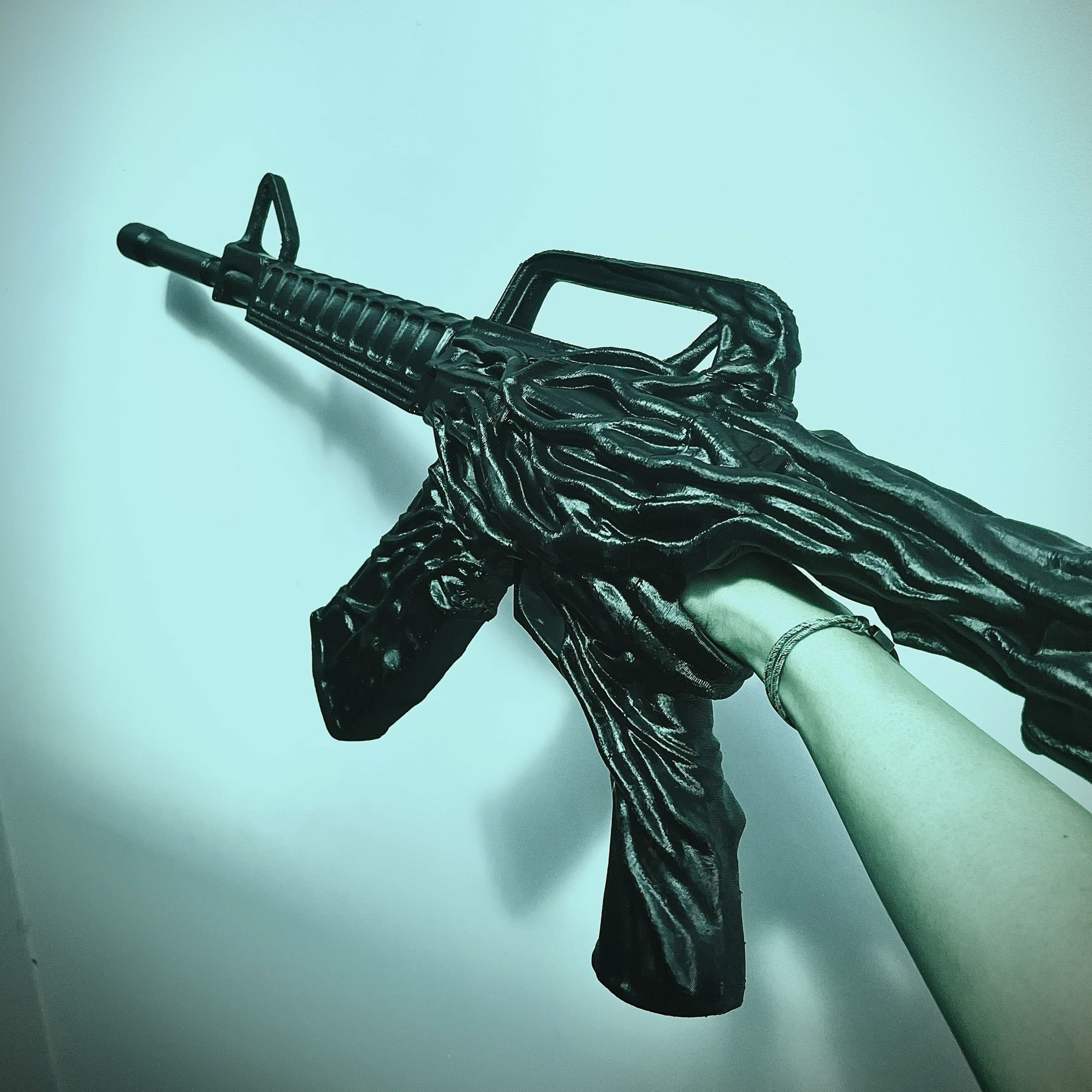 Aki Devil Gun Blade Arm Gun - Chainsawman Cosplay 3D print model_7