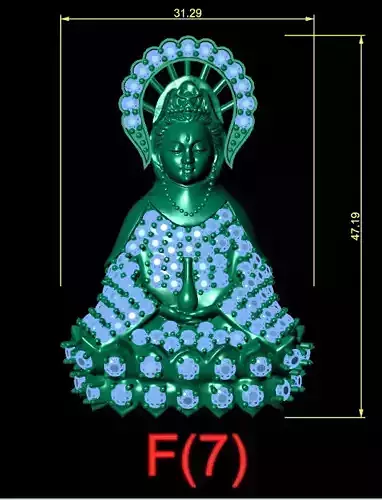 buddha pendant