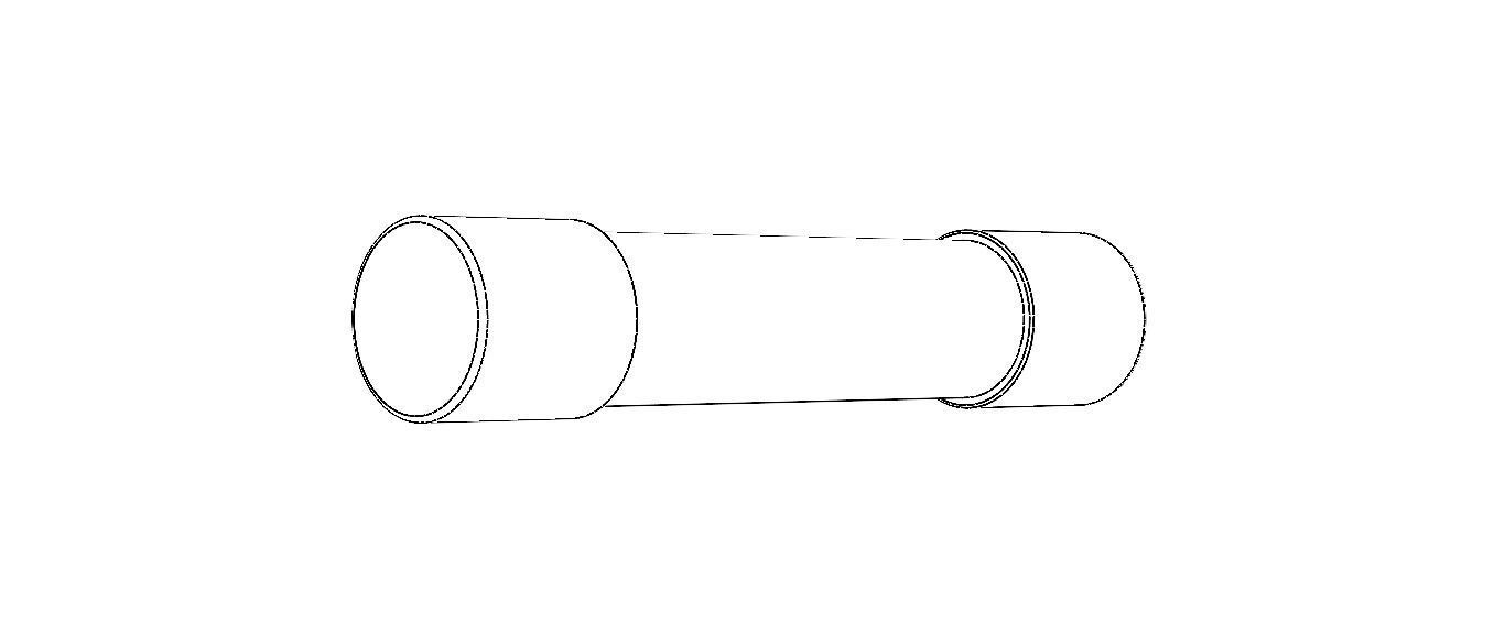 Time Lag Glass Tube Fuse 15A 3D model_18