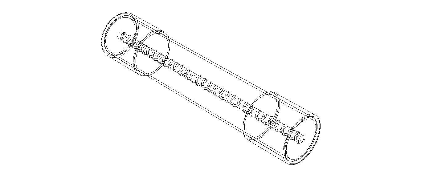 Time Lag Glass Tube Fuse 15A 3D model_8