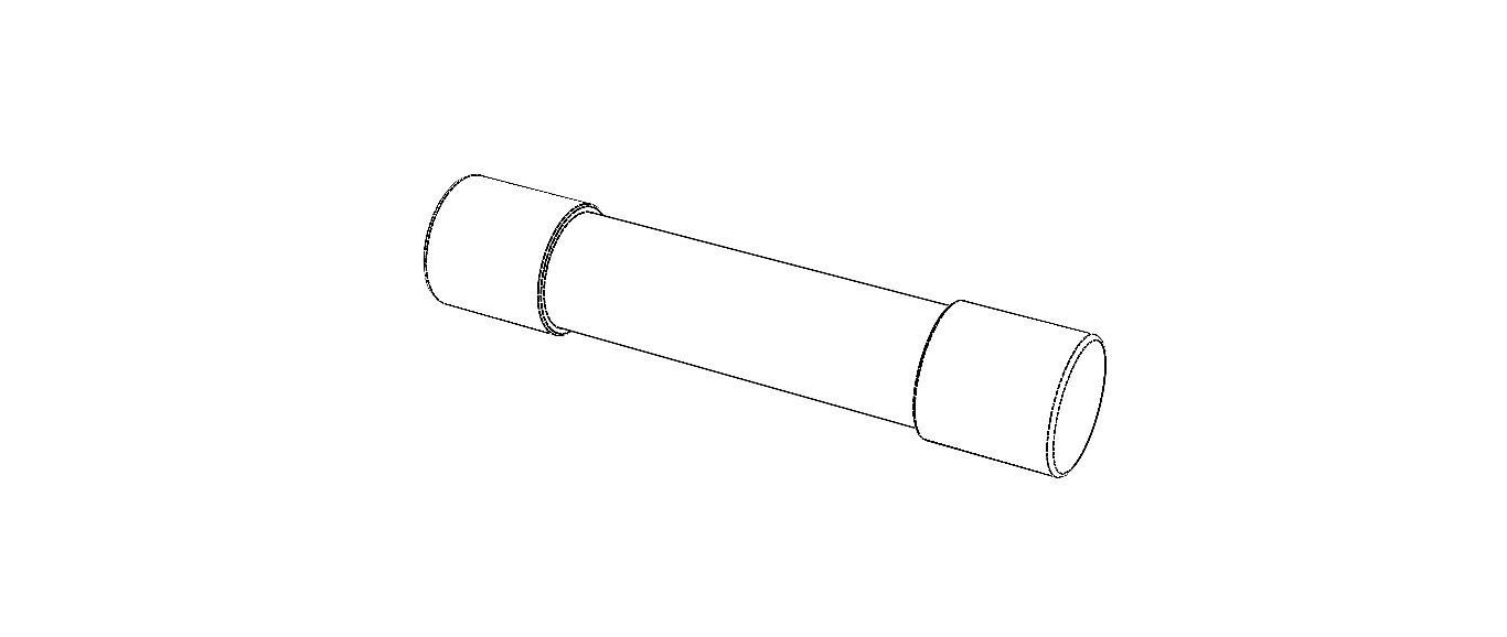 Time Lag Glass Tube Fuse 15A 3D model_34