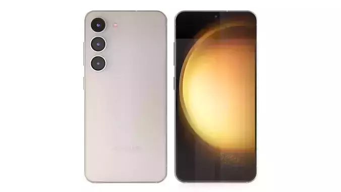 Samsung galaxy S23 Cream 