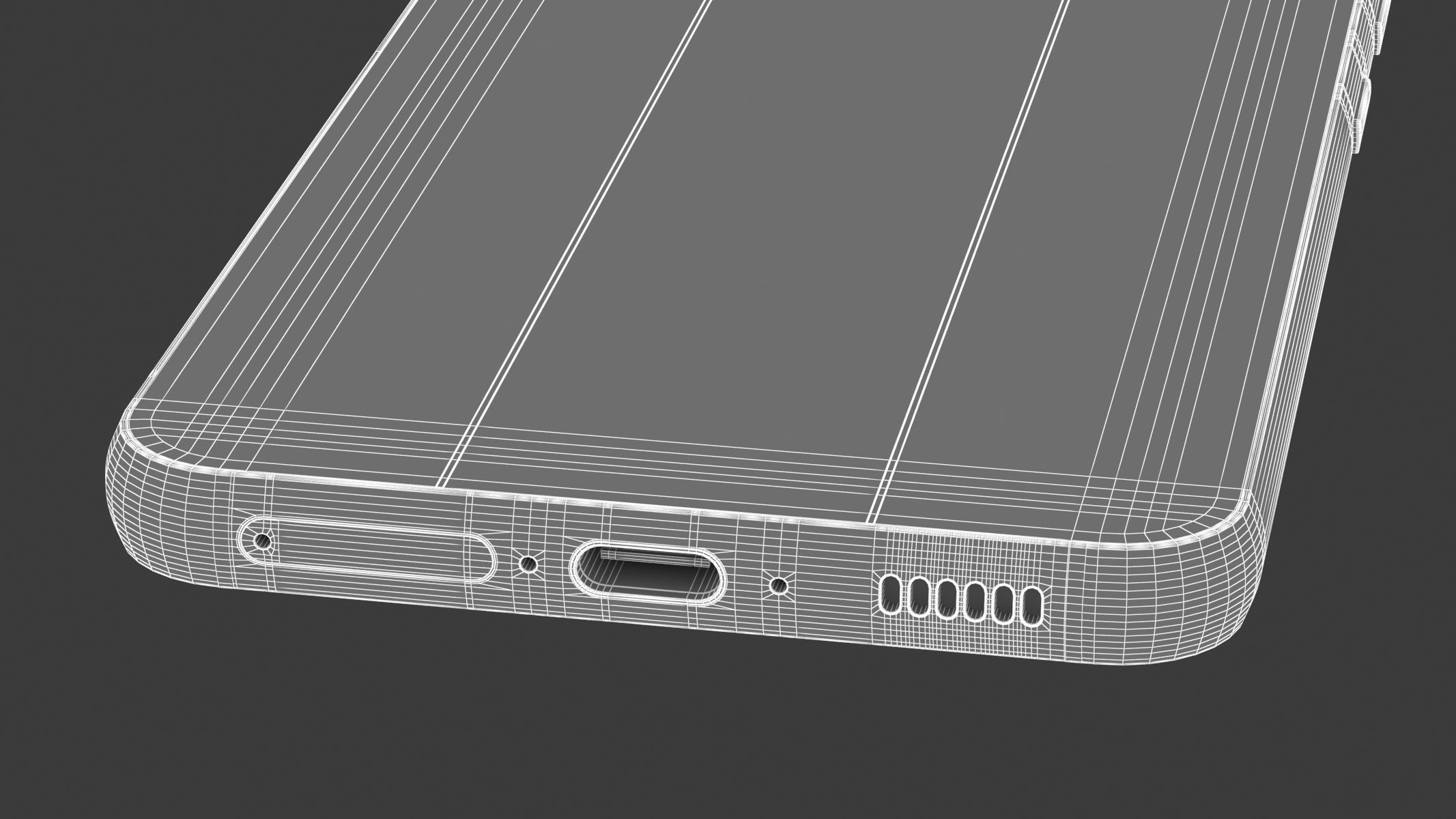 Samsung galaxy S23 Green 3D model_15