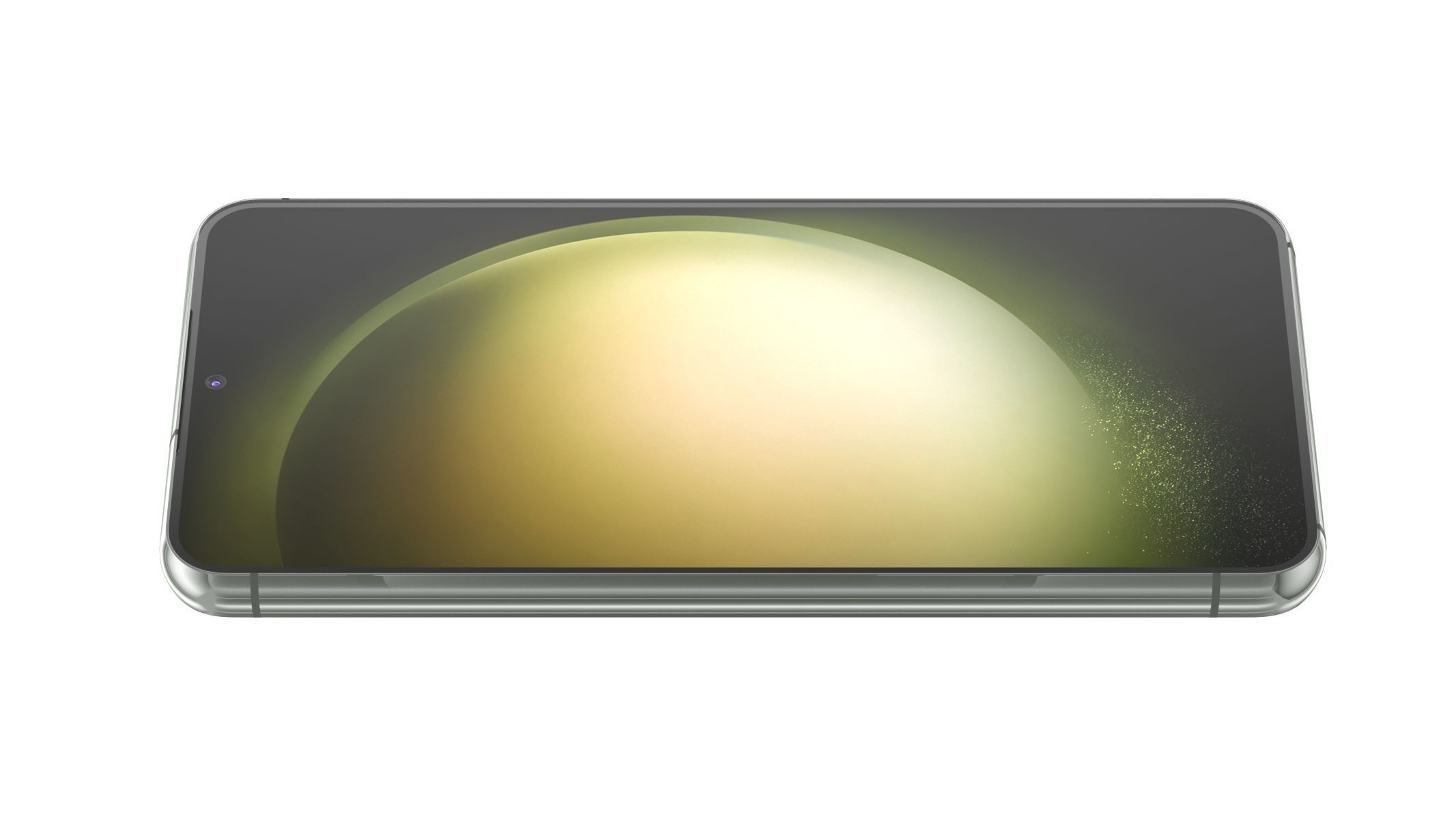 Samsung galaxy S23 Green 3D model_3