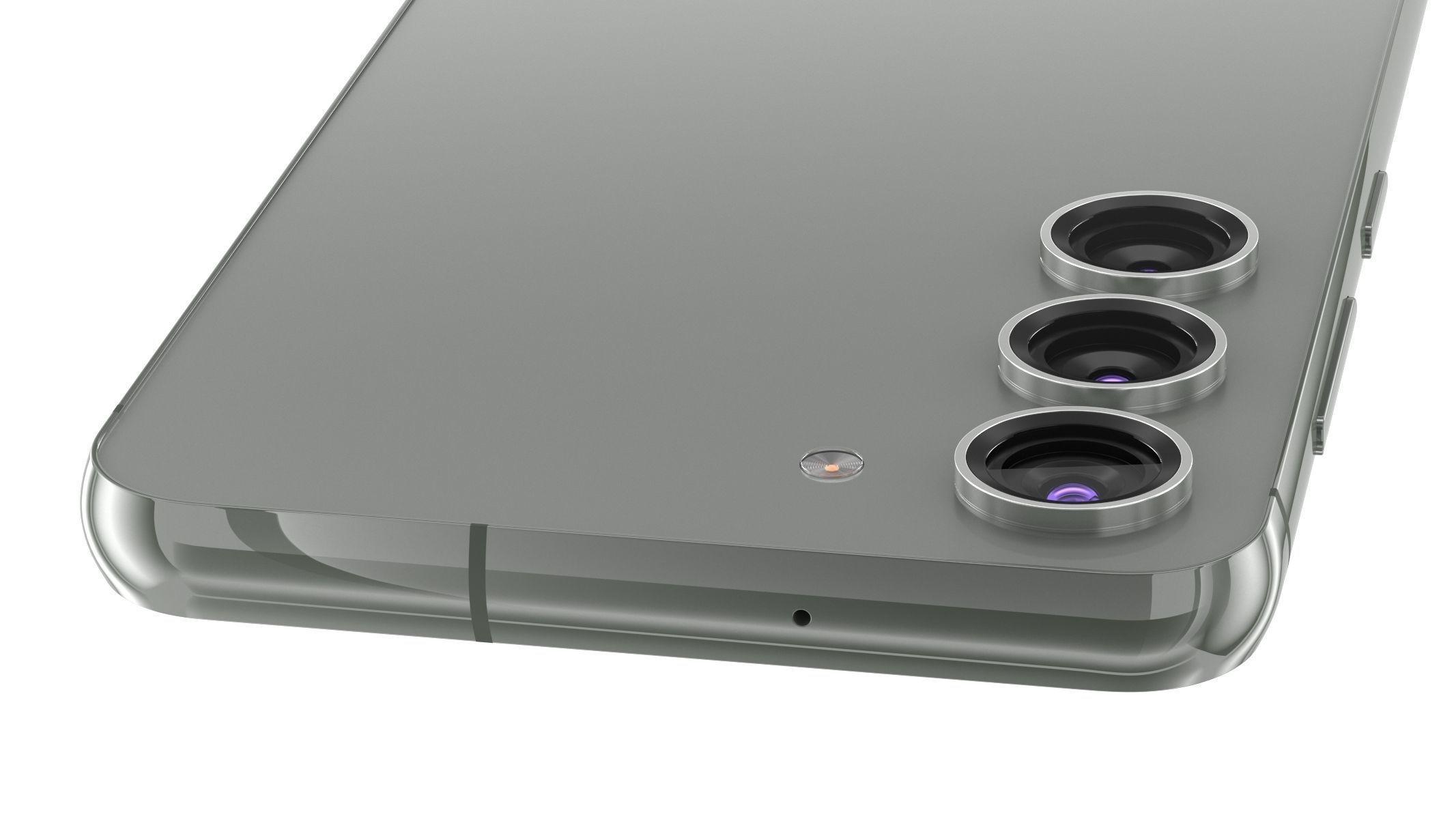 Samsung galaxy S23 Green 3D model_6