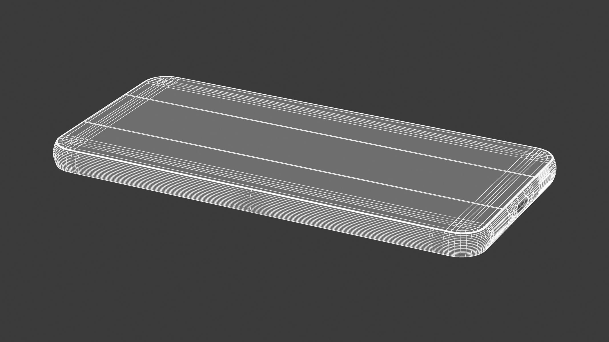 Samsung galaxy S23 Green 3D model_14