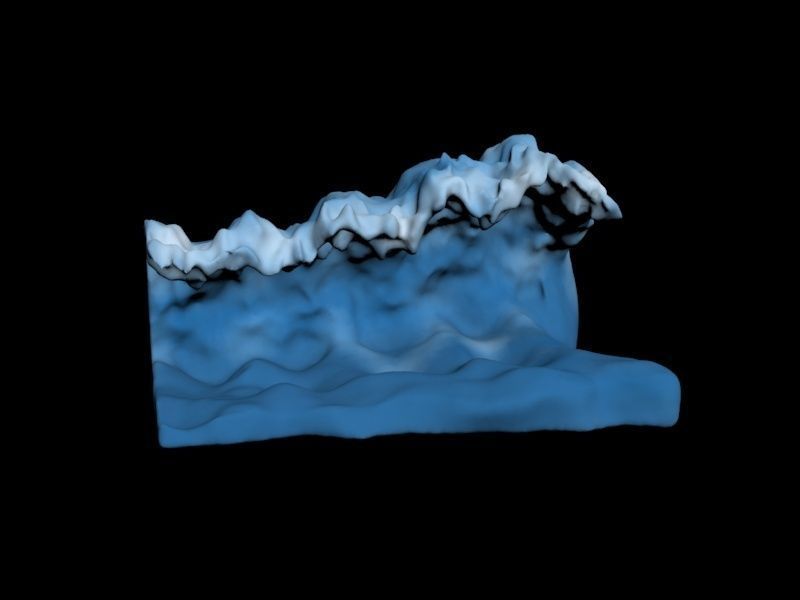 OCEAN WAVE 3D print model_7