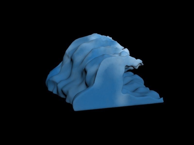 OCEAN WAVE 3D print model_12