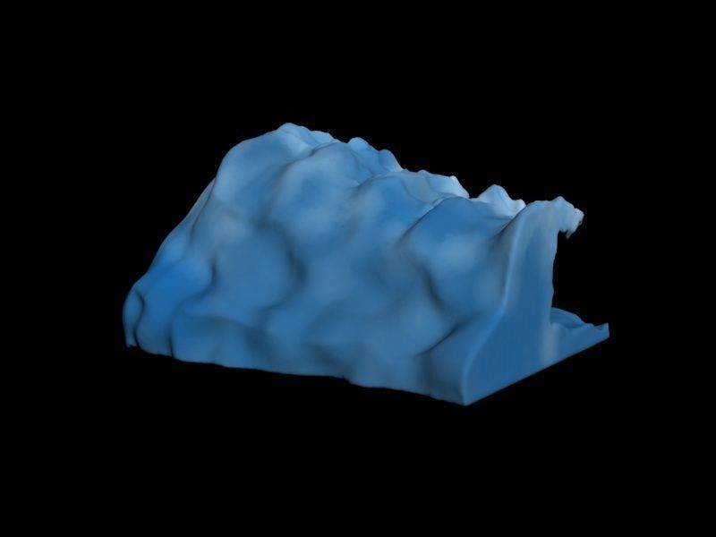OCEAN WAVE 3D print model_14