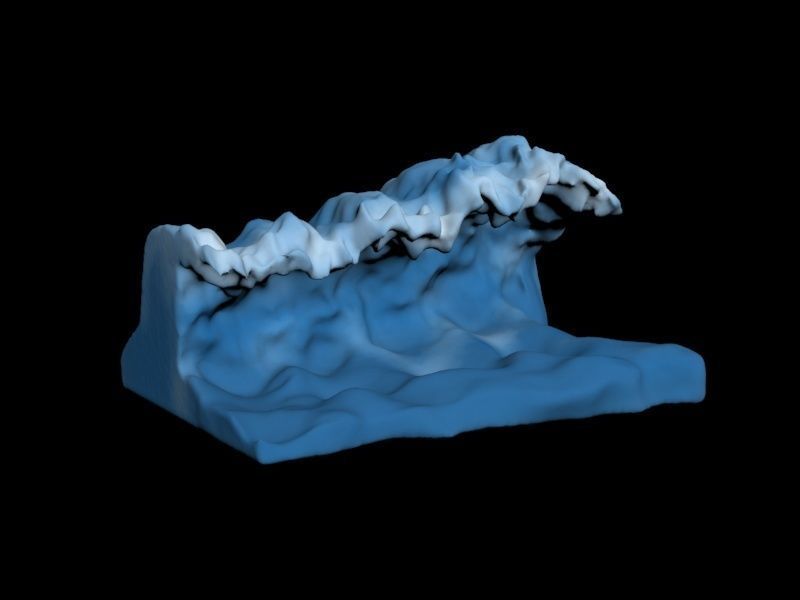 OCEAN WAVE 3D print model_8