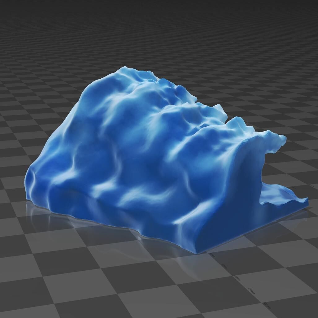 OCEAN WAVE 3D print model_5